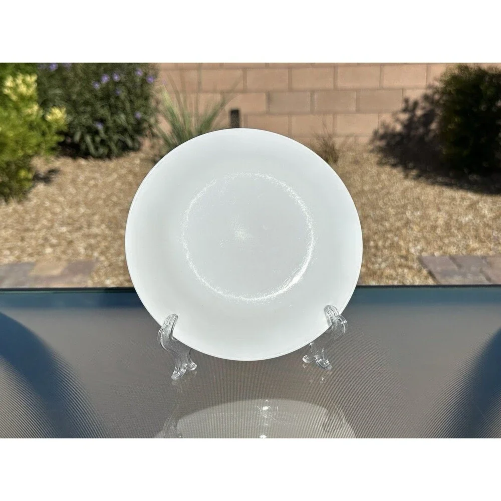Set of 6 CORELLE by Corning SPRING BLOSSOM GREEN CRAZY DAISY 6 3/4” Bread Plates